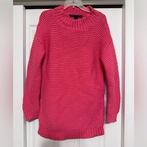 *French Connection Bright Pink Knit Sweater